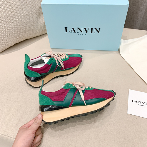 Lanvin 2021 series retro running shoes women_s code 35-40 men_s code 40-44_-163103cf